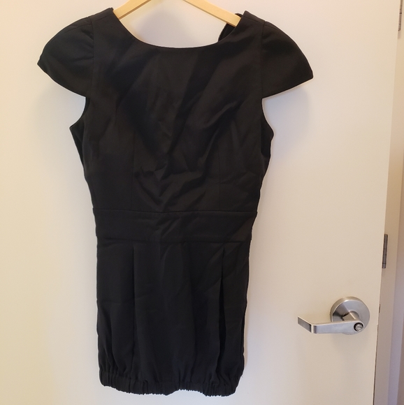 NAVEN Party Dress Black Silk Medium - Picture 4 of 6
